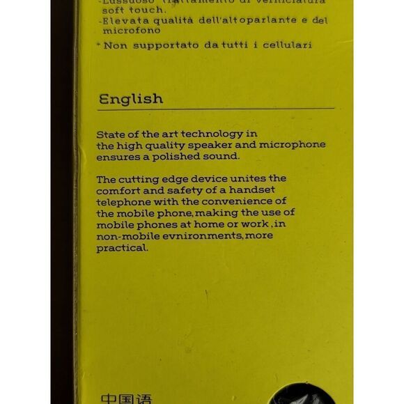 Retro Handset, Cell Phone Handset Anti Radiation #A10 - Picture 6 of 7